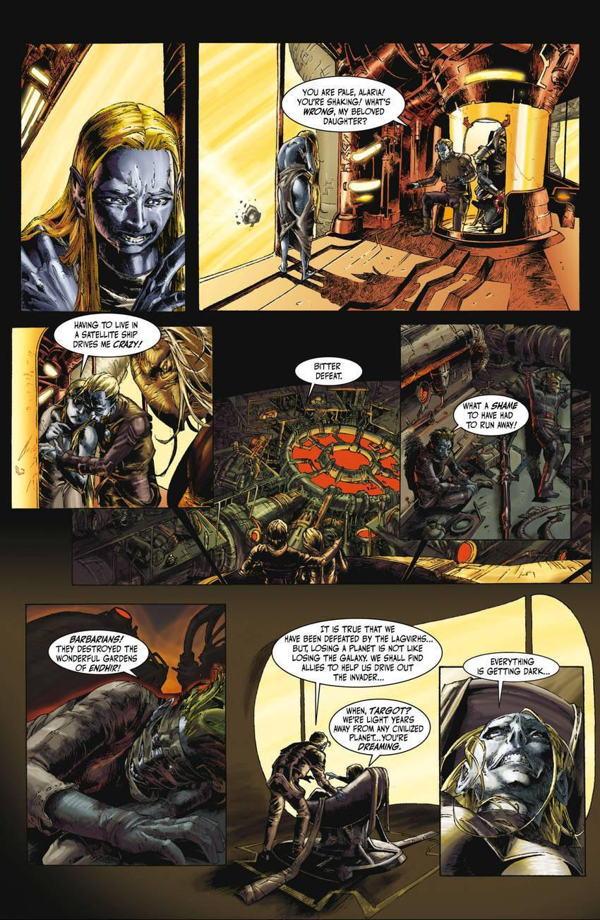 Alexandro Jodorowsky's Screaming Planet Chapter 8 page 3 - 