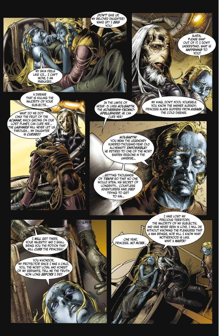 Alexandro Jodorowsky's Screaming Planet Chapter 8 page 4 - 