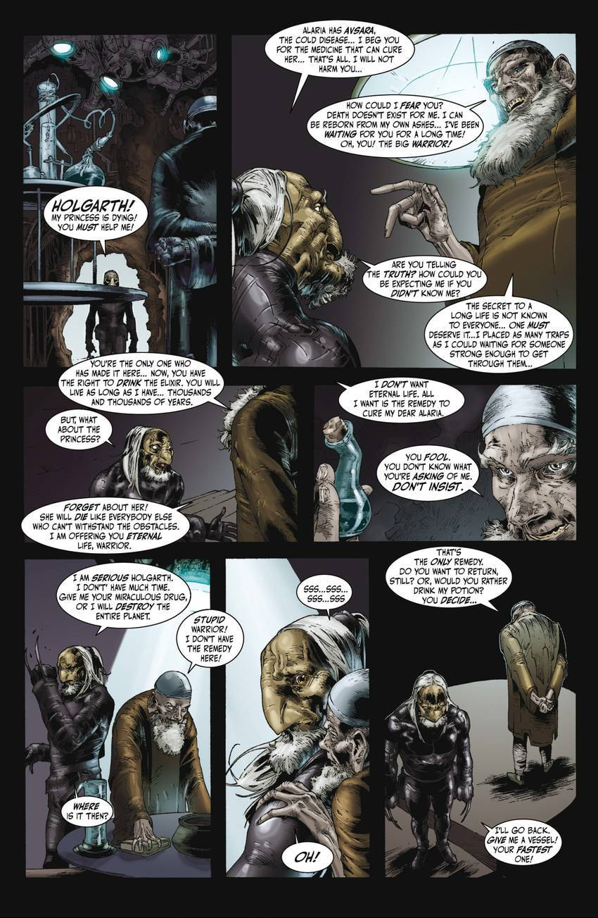 Alexandro Jodorowsky's Screaming Planet Chapter 8 page 9 - 