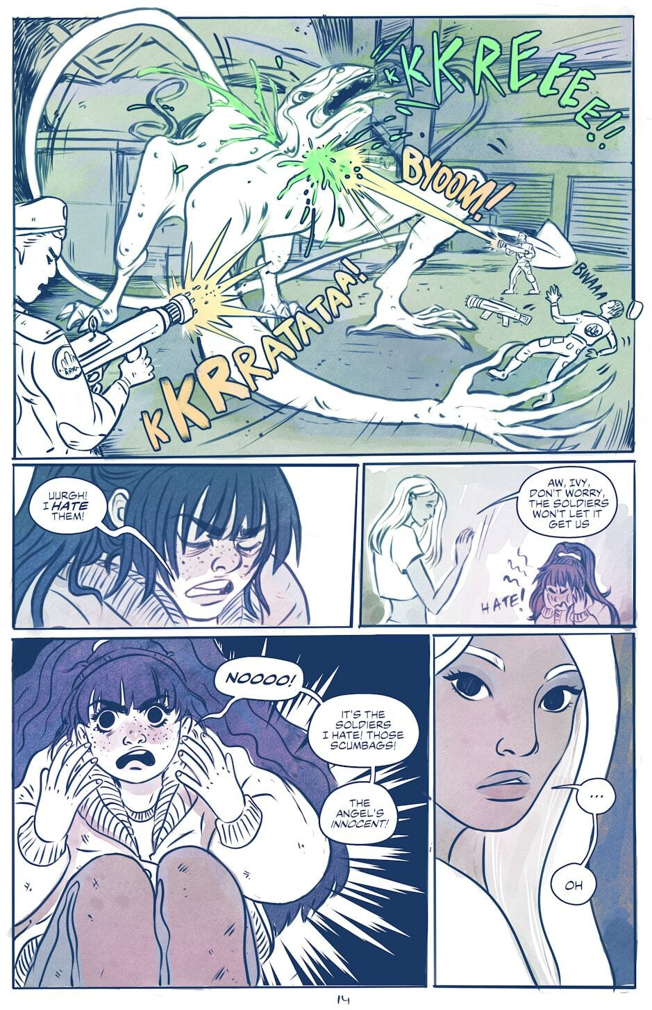 Read Alien Hand chapter 1.1 image 0 on Lezhin