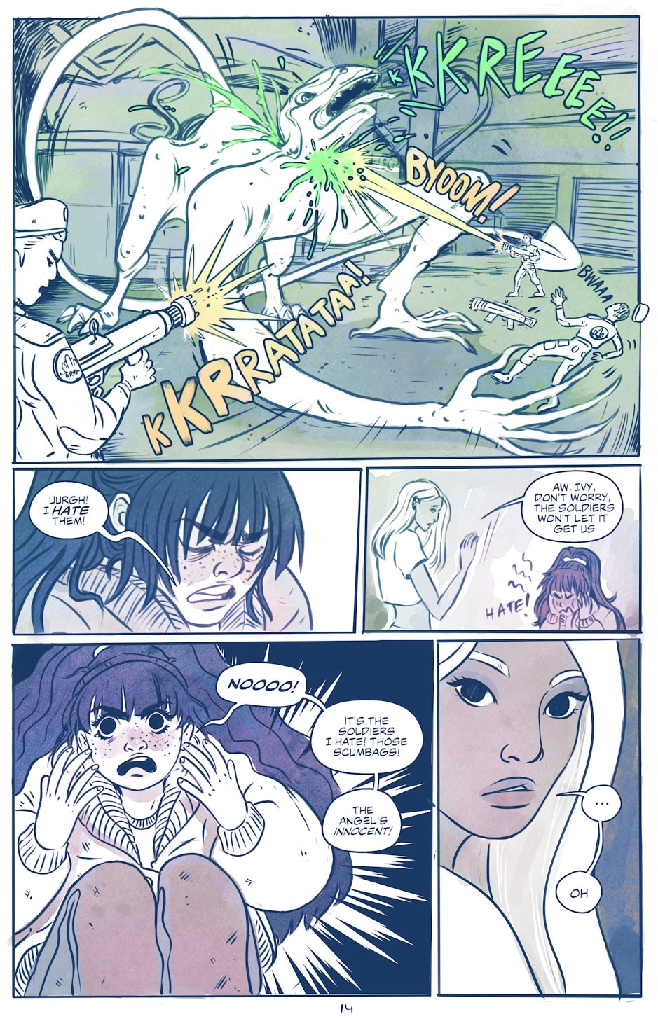 Read Alien Hand chapter 14 image 0 on Lezhin