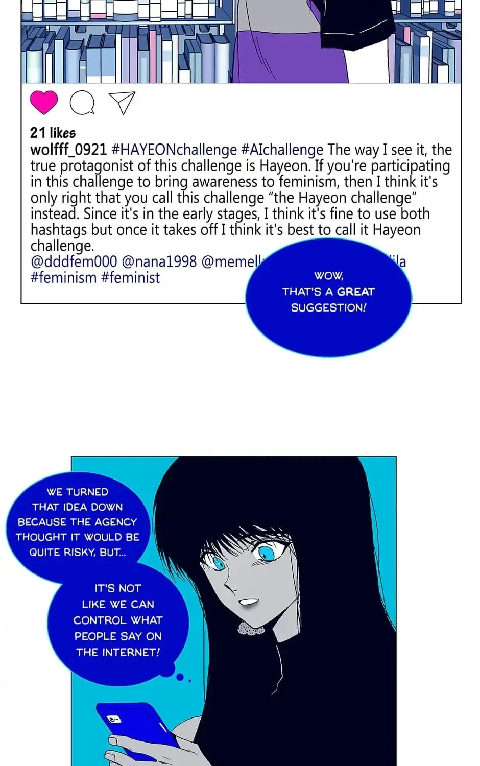 Read Alien Idol chapter 100 image 26 on Lezhin
