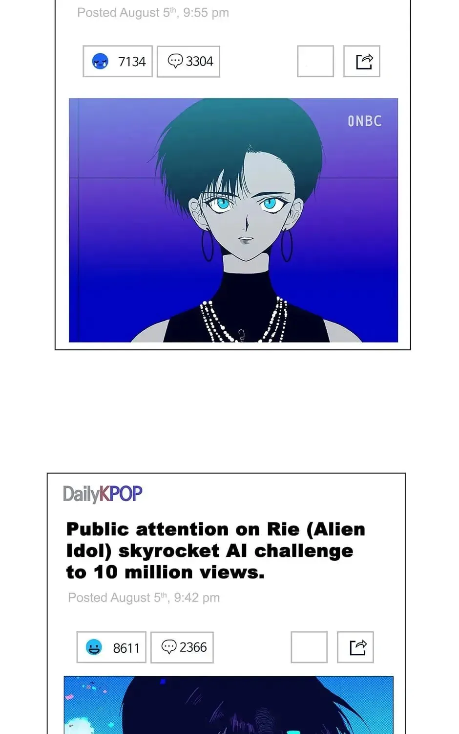 Read Alien Idol chapter 103 image 12 on Lezhin