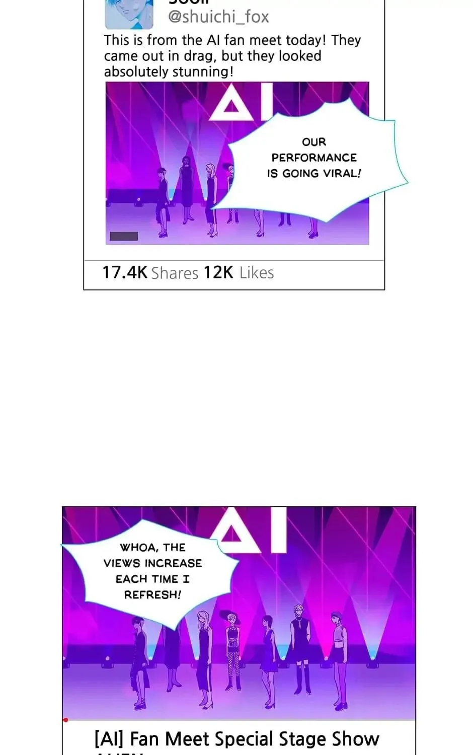 Read Alien Idol chapter 21 image 4 on Lezhin
