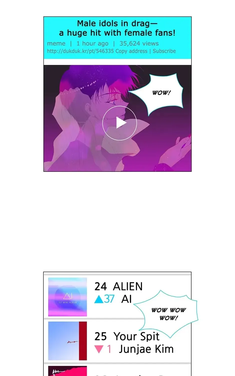 Read Alien Idol chapter 21 image 6 on Lezhin