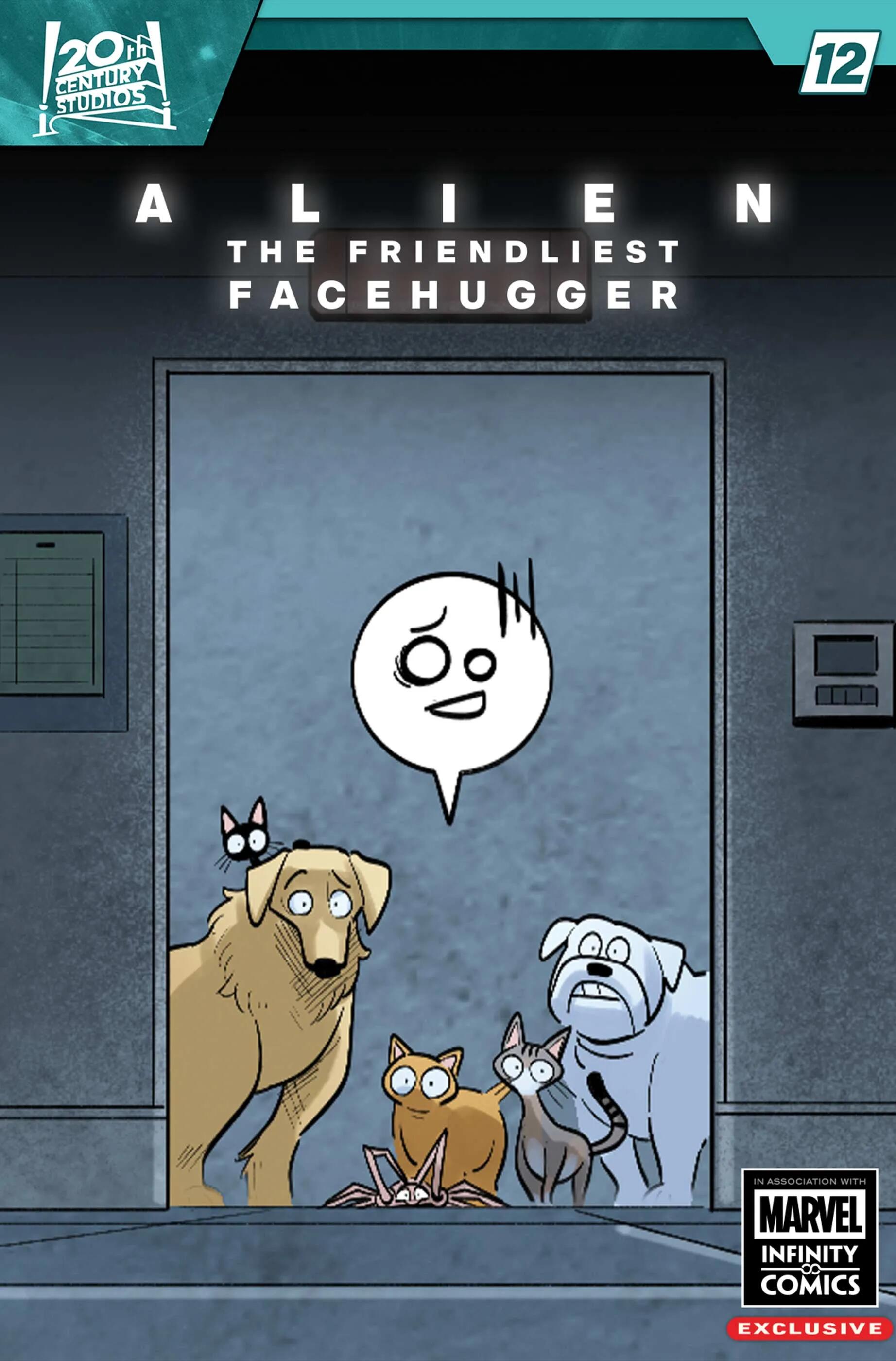 Read Alien: The Friendliest Facehugger Infinity Comic chapter 12 image 0 on Lezhin