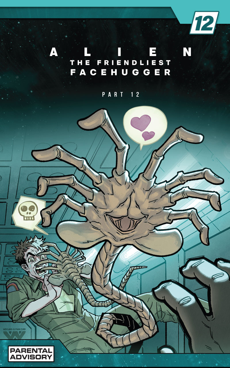 Read Alien: The Friendliest Facehugger Infinity Comic chapter 12 image 1 on Lezhin