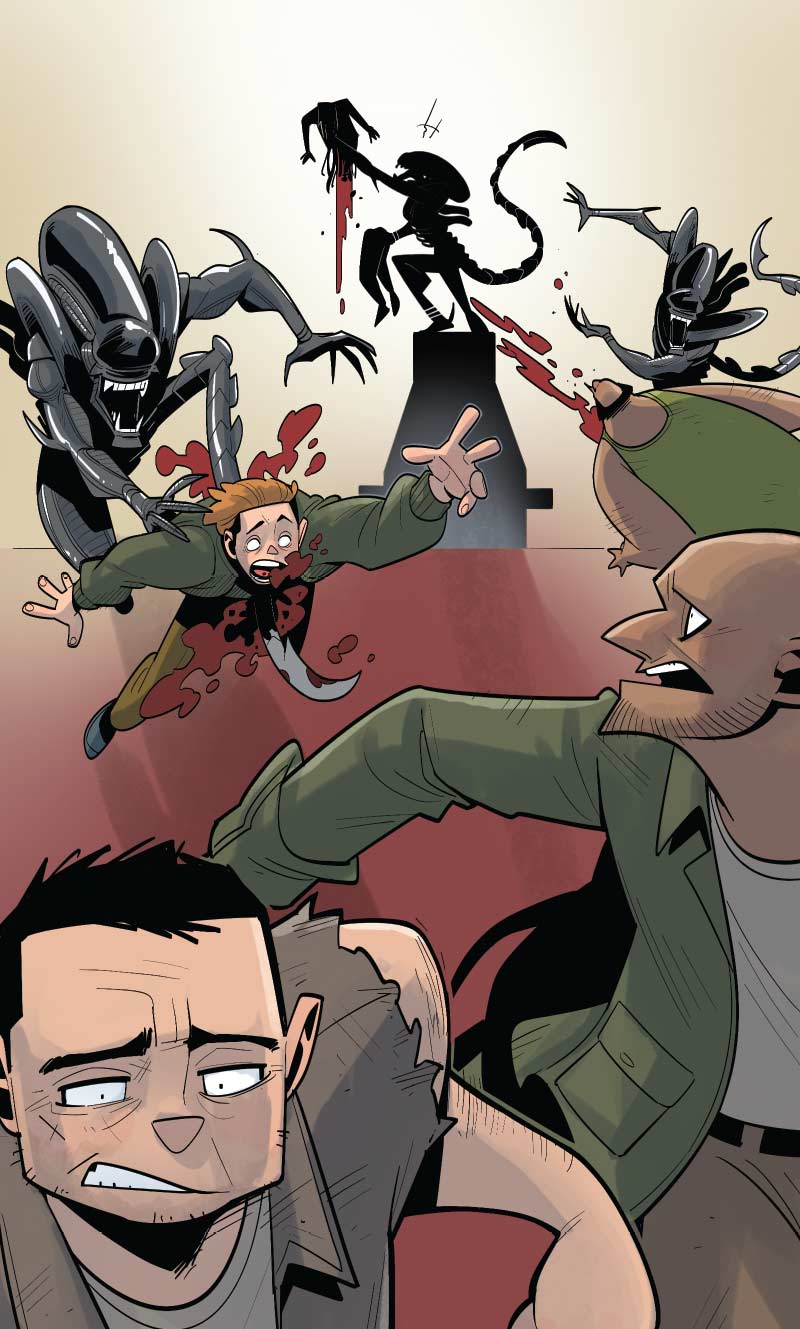 Read Alien: The Friendliest Facehugger Infinity Comic chapter 12 image 16 on Lezhin