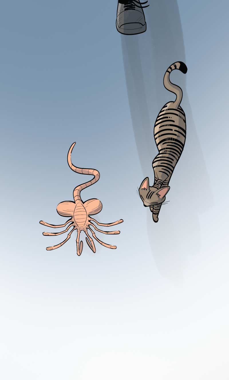 Read Alien: The Friendliest Facehugger Infinity Comic chapter 12 image 21 on Lezhin
