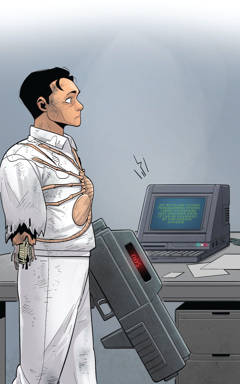 Read Alien: The Friendliest Facehugger Infinity Comic chapter 8 image 12 on Lezhin