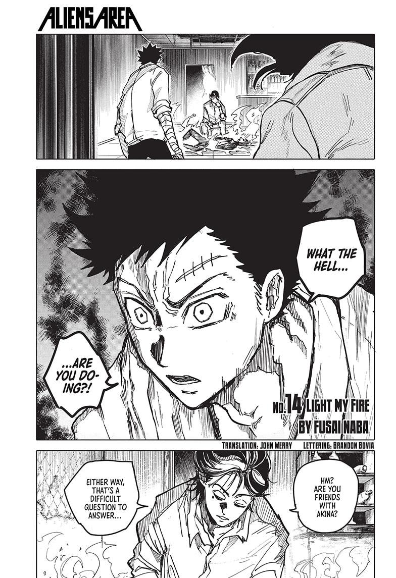 Read Aliens Area chapter 14 image 1 on Lezhin