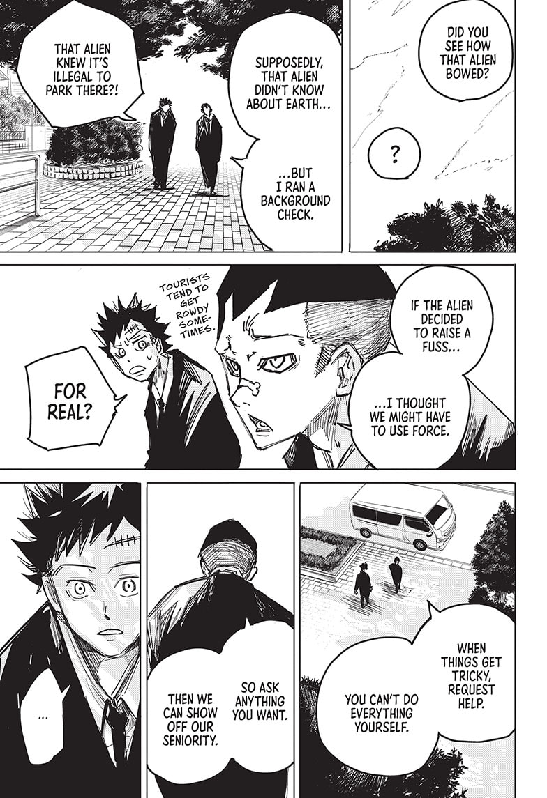 Read Aliens Area chapter 9 image 16 on Lezhin