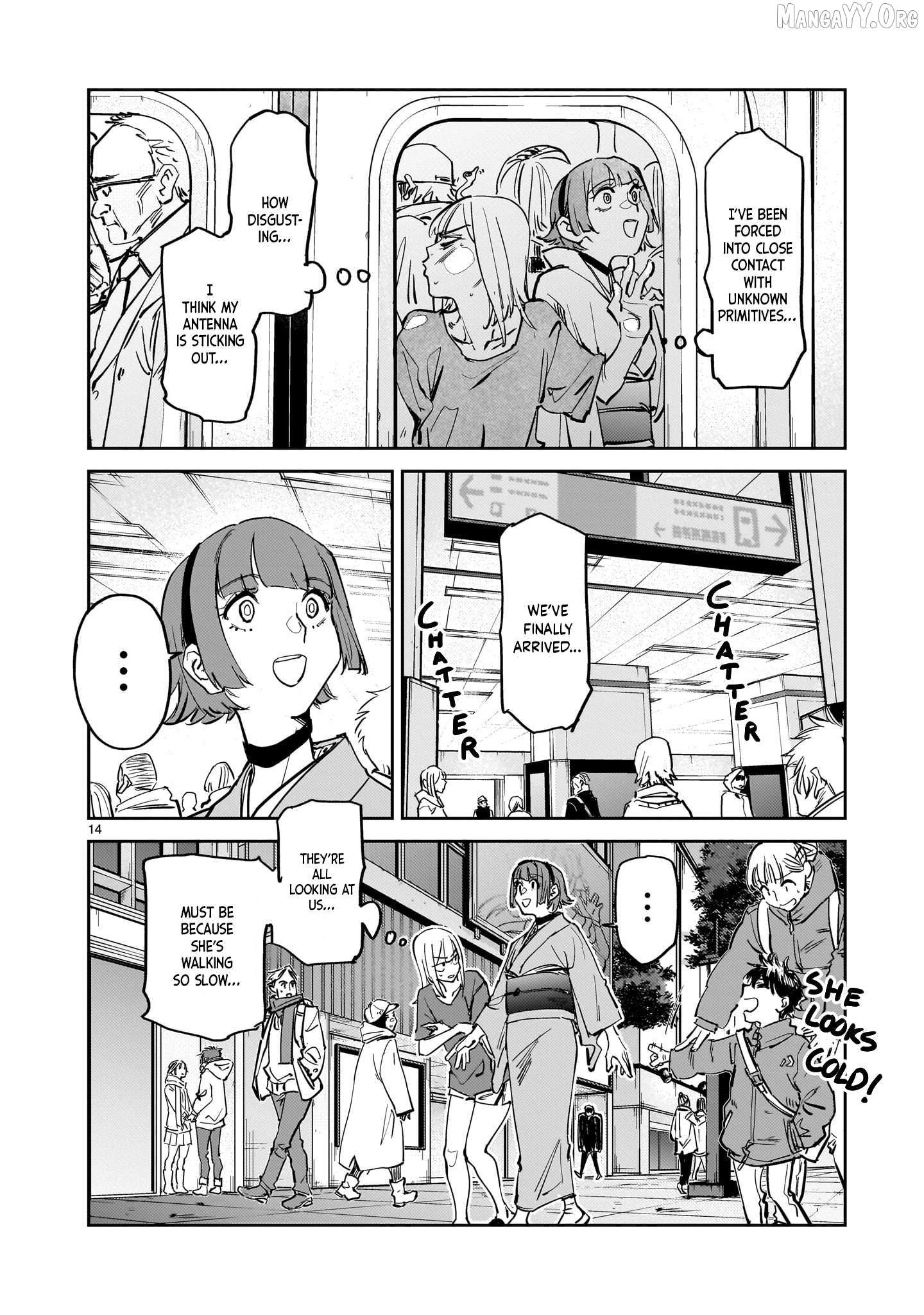 Read Aliens chapter 2 image 12 on Lezhin