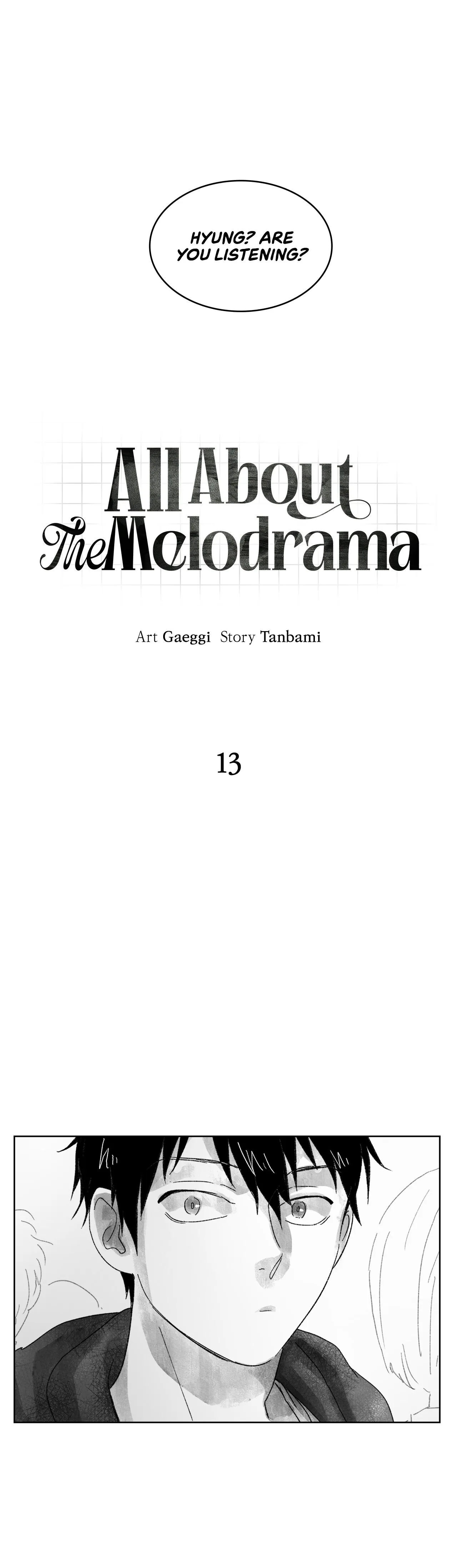 Read All About the Melodrama chapter 13 image 3 on Lezhin