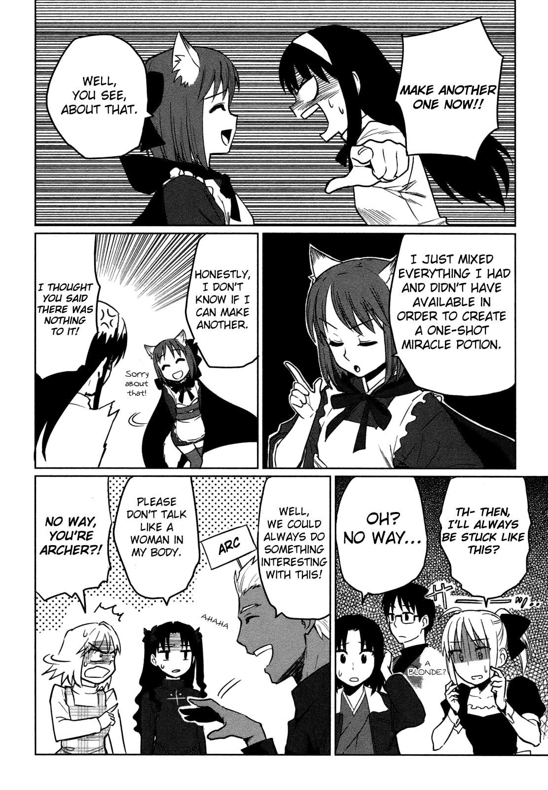 Read ALL AROUND TYPE-MOON chapter 3 image 29 on Lezhin
