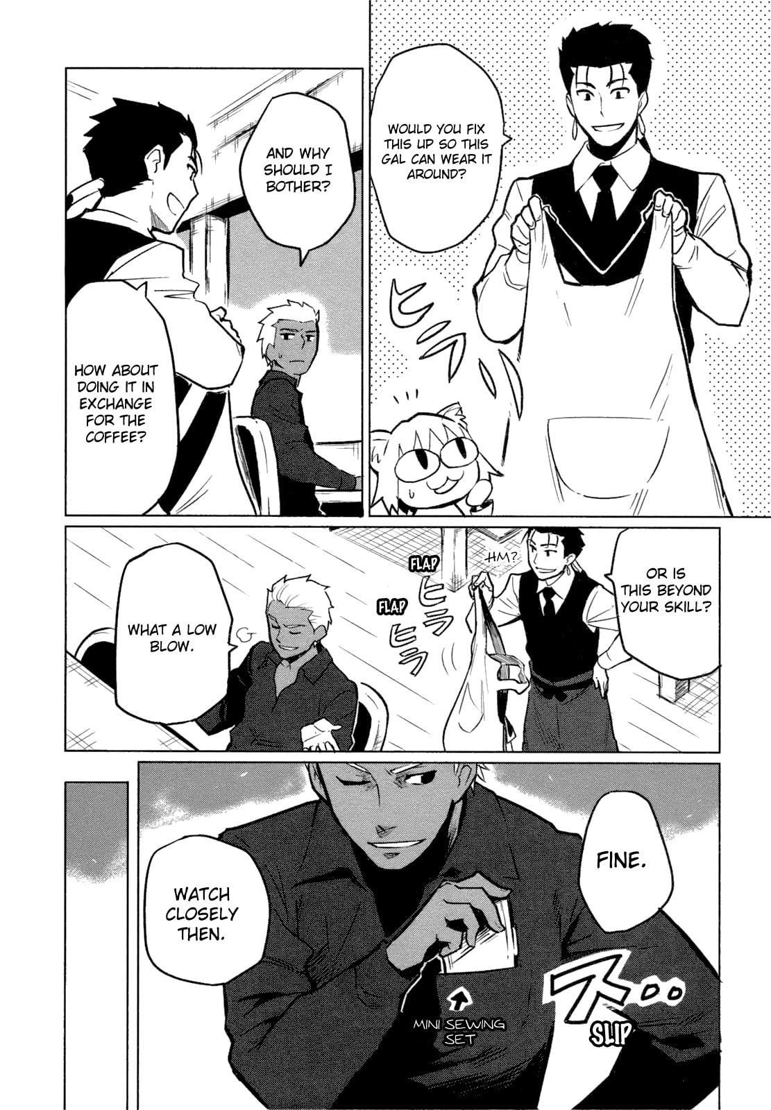 Read ALL AROUND TYPE-MOON chapter 4 image 13 on Lezhin