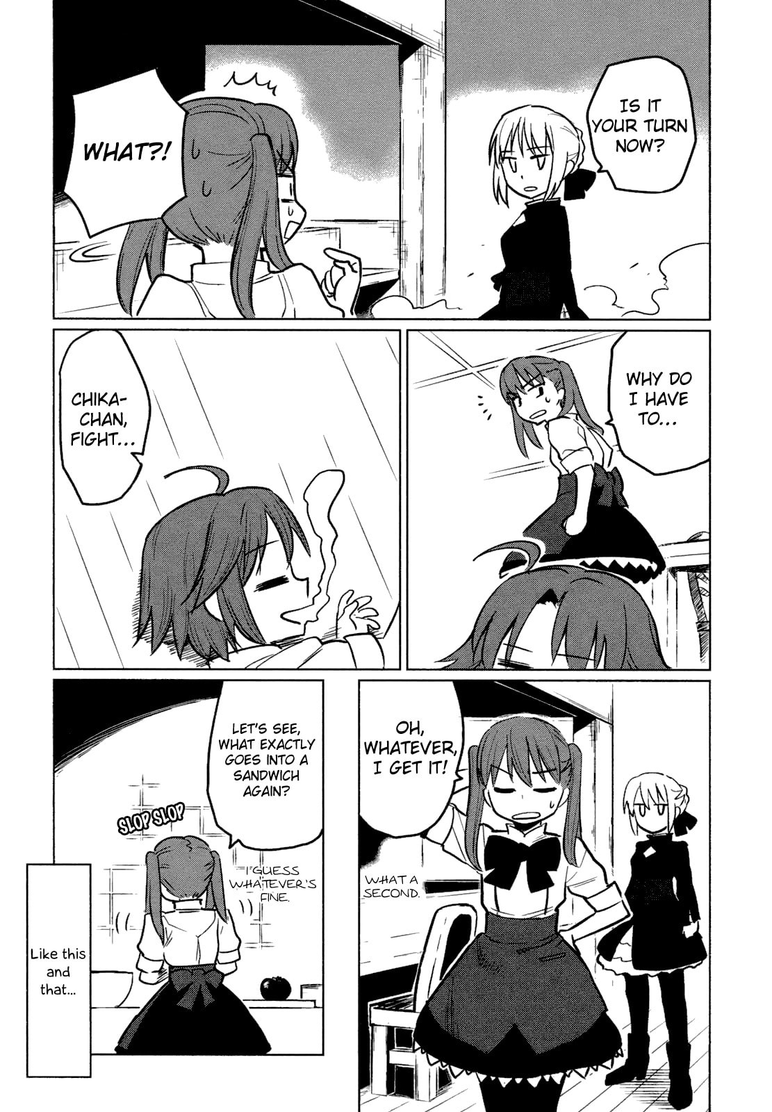 Read ALL AROUND TYPE-MOON chapter 5 image 14 on Lezhin