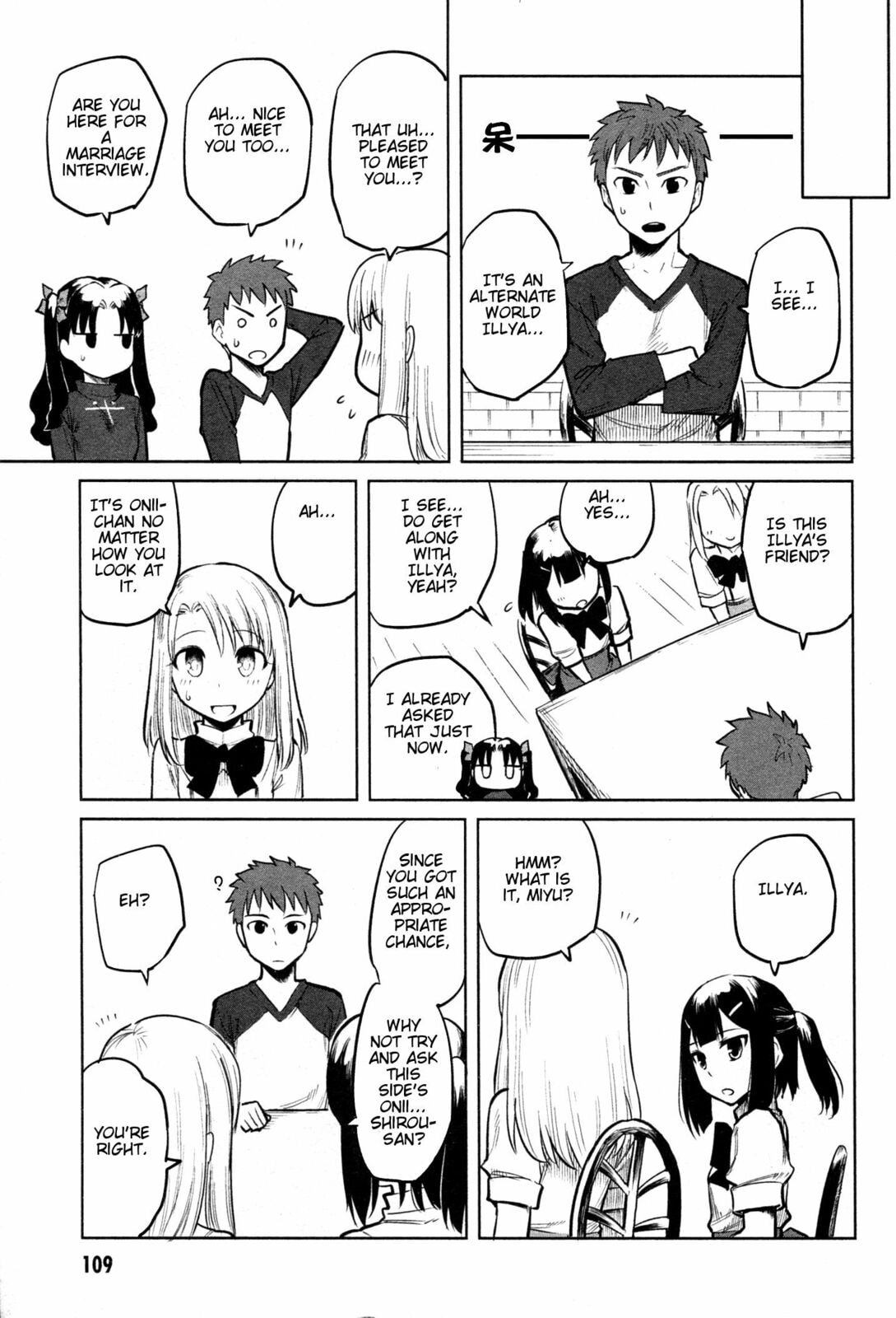 Read ALL AROUND TYPE-MOON chapter 9 image 8 on Lezhin