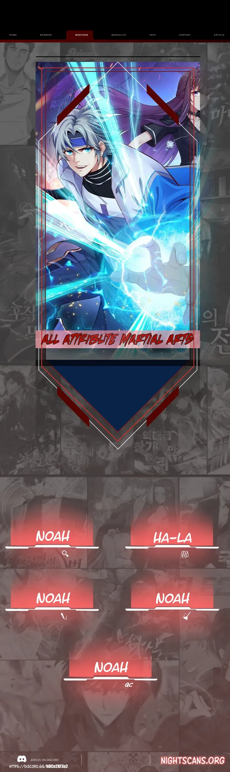 Read All Attribute in Martial Arts chapter 35 image 0 on Lezhin