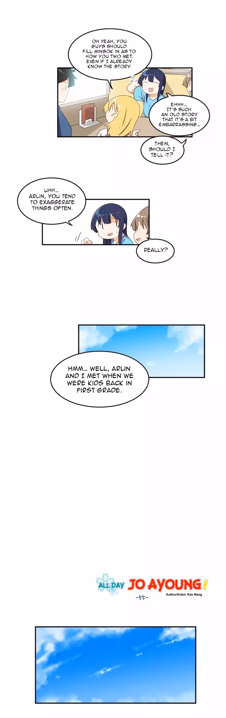 All Day Jo Ayoung Chapter 55 page 6 - 