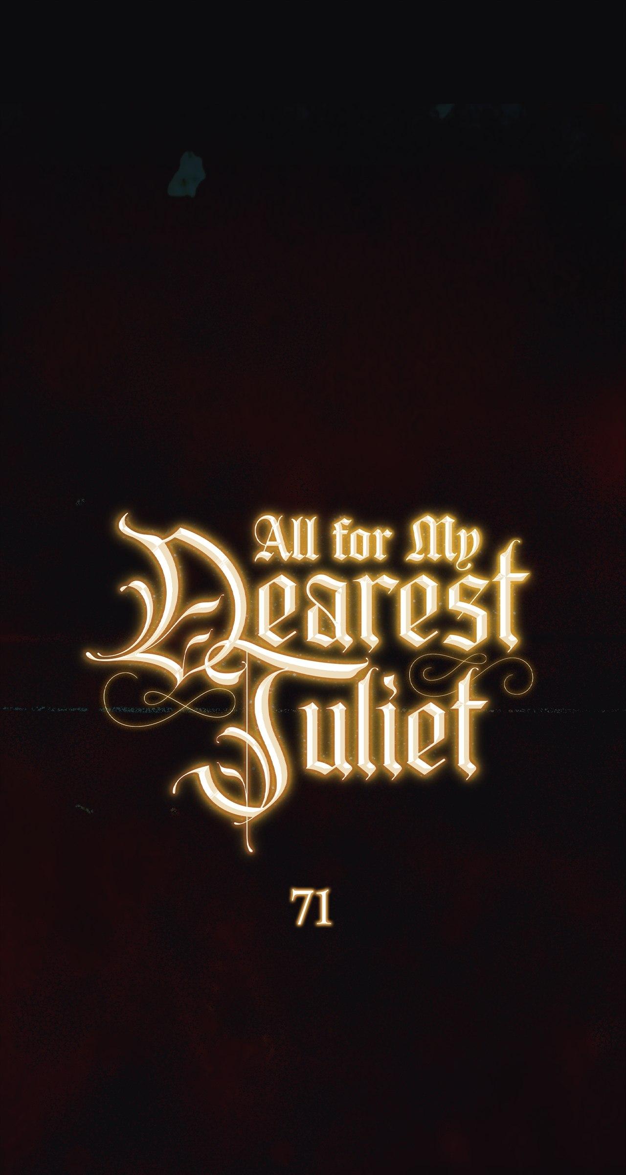 Read All for My Dearest Juliet chapter 71 image 20 on Lezhin