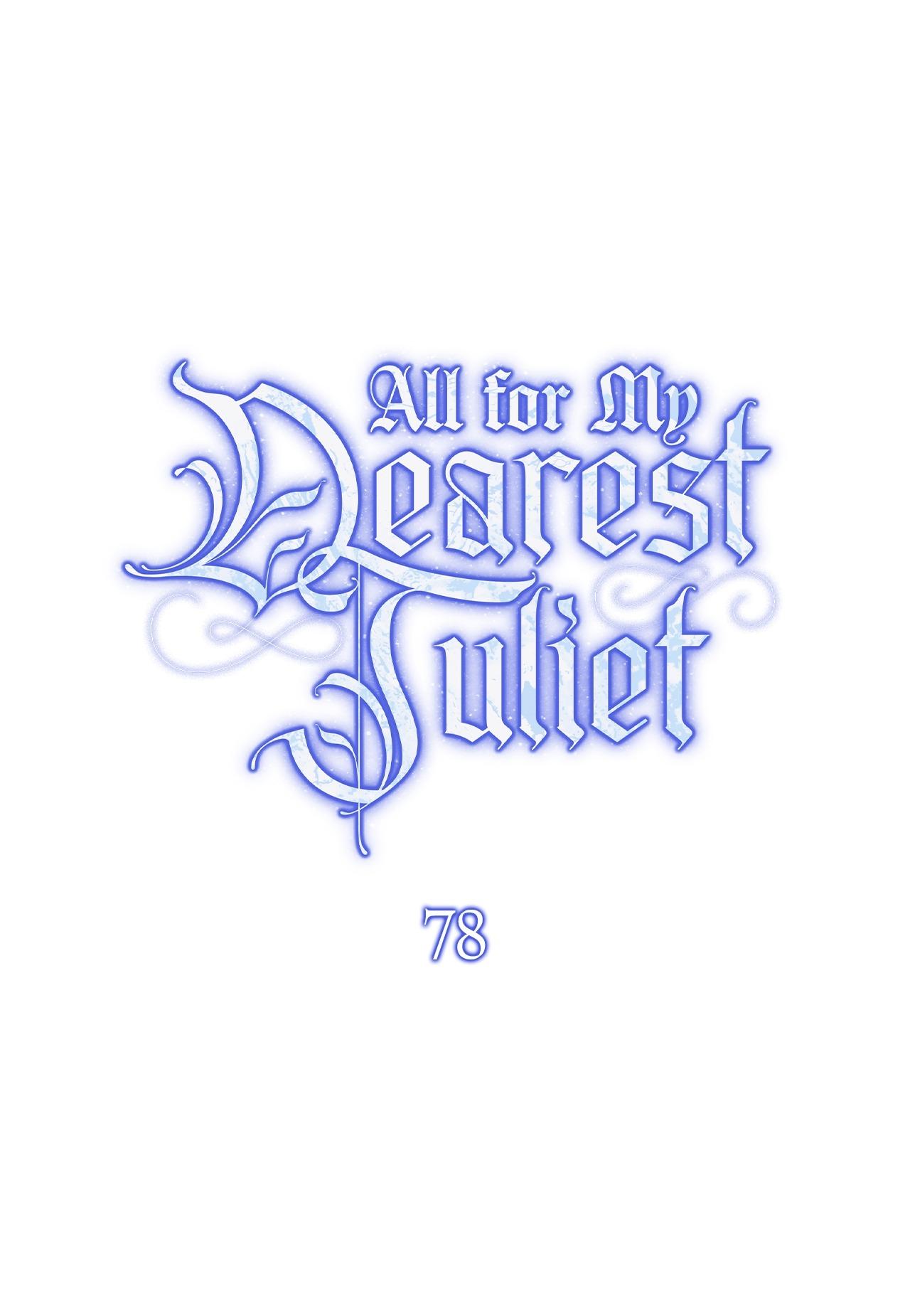 Read All for My Dearest Juliet chapter 78 image 1 on Lezhin