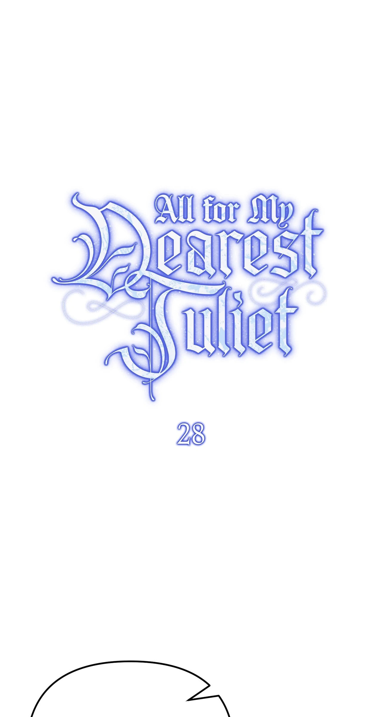 All for My Dearest Juliet Chapter 28 page 32 - 
