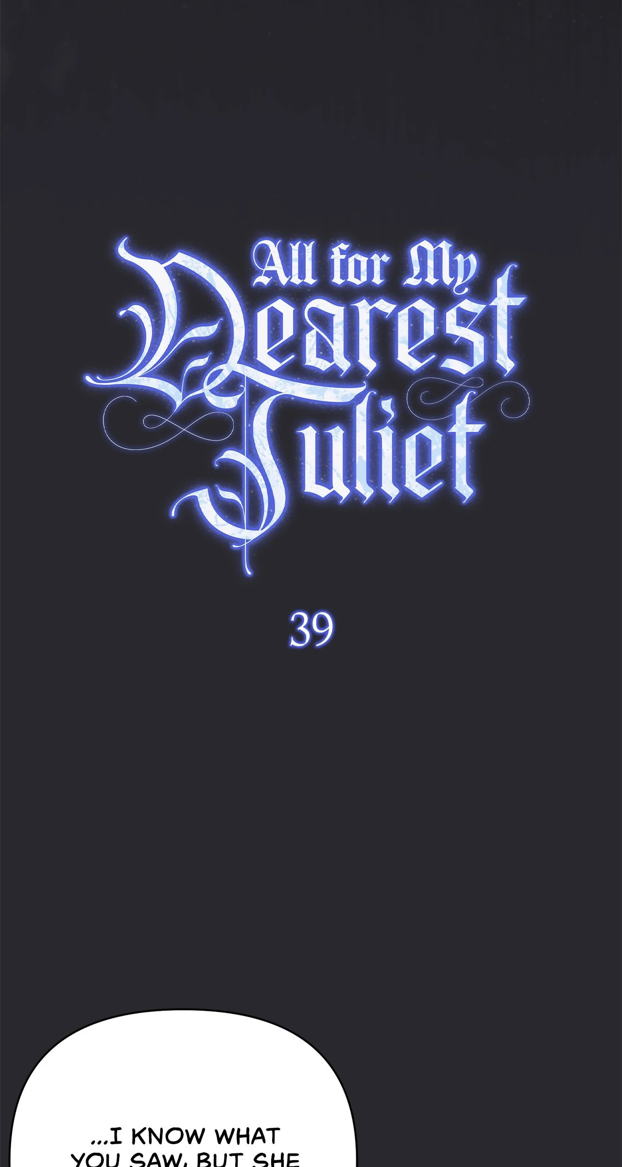 All for My Dearest Juliet Chapter 39 page 42 - 