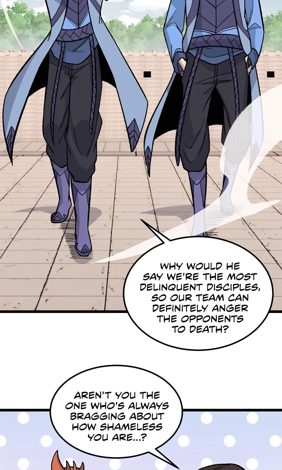 Read All Hail the Sect Leader chapter 167 image 56 on Lezhin