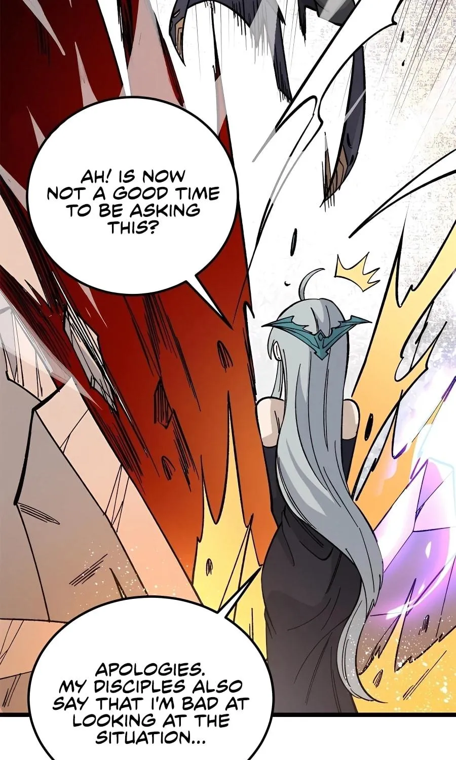 Read All Hail the Sect Leader chapter 177 image 8 on Lezhin