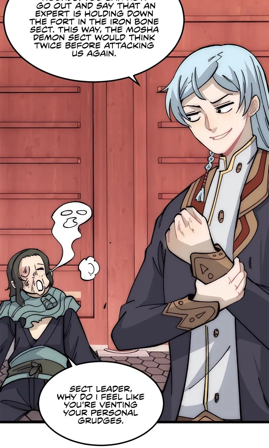 Read All Hail the Sect Leader chapter 185 image 33 on Lezhin