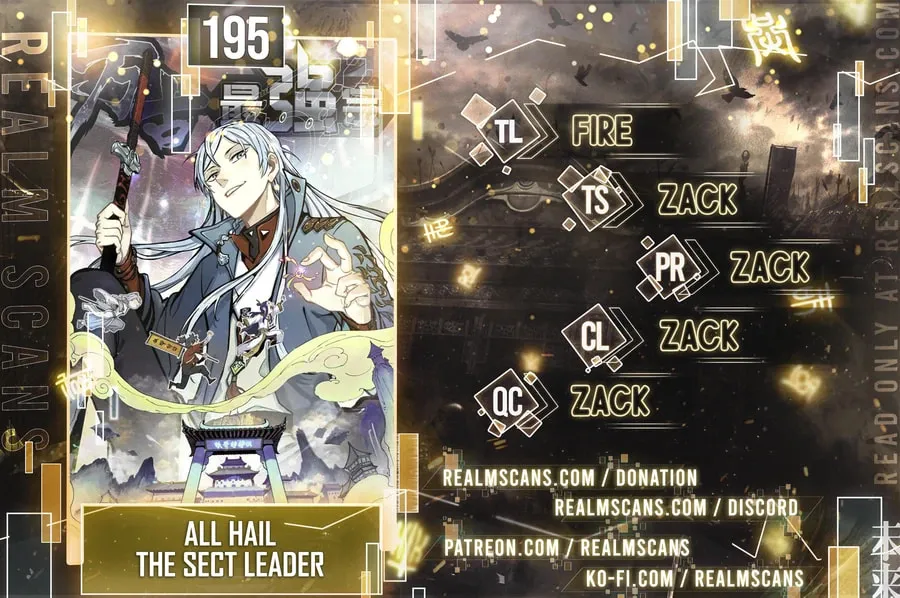 Read All Hail the Sect Leader chapter 195 image 0 on Lezhin