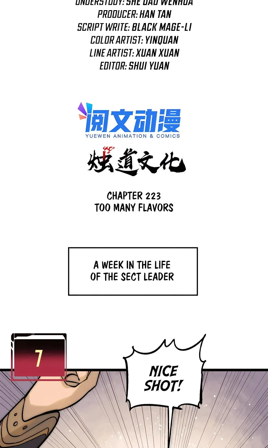 Read All Hail the Sect Leader chapter 223 image 2 on Lezhin