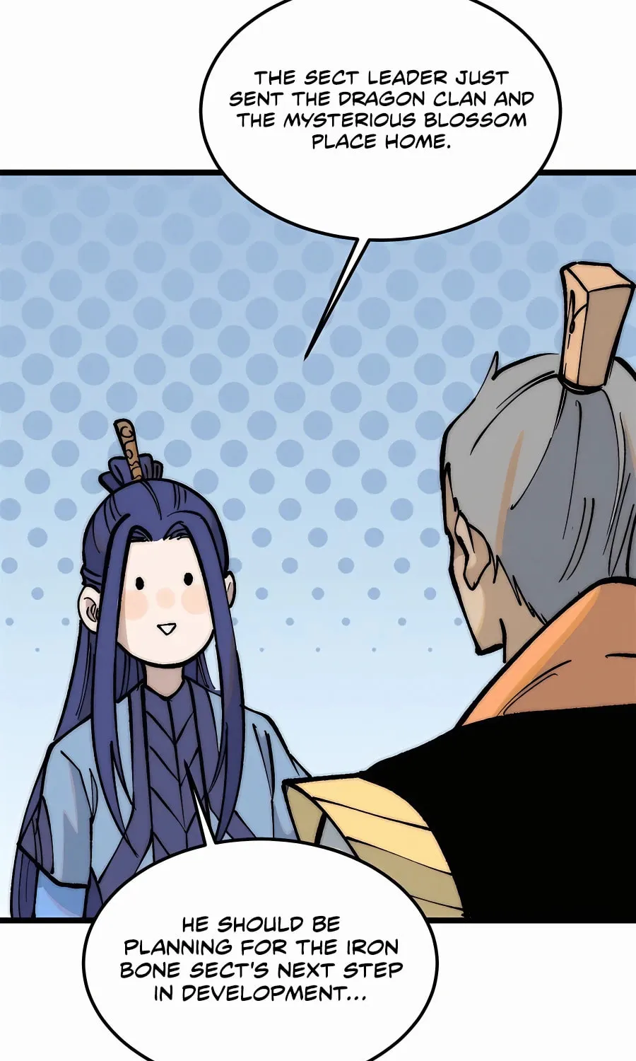 Read All Hail the Sect Leader chapter 257 image 55 on Lezhin