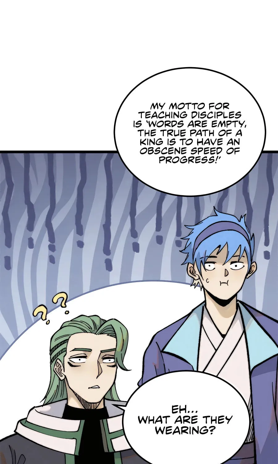 Read All Hail the Sect Leader chapter 265 image 59 on Lezhin