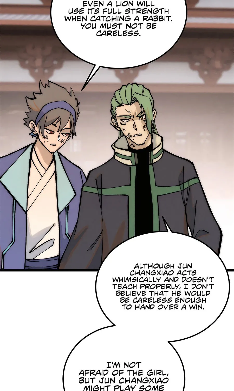 Read All Hail the Sect Leader chapter 267 image 33 on Lezhin
