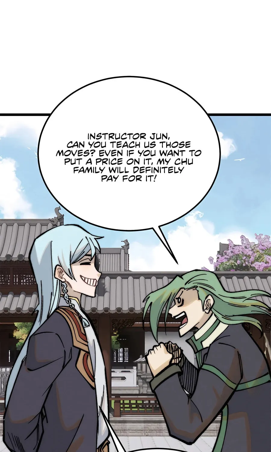 Read All Hail the Sect Leader chapter 270 image 8 on Lezhin