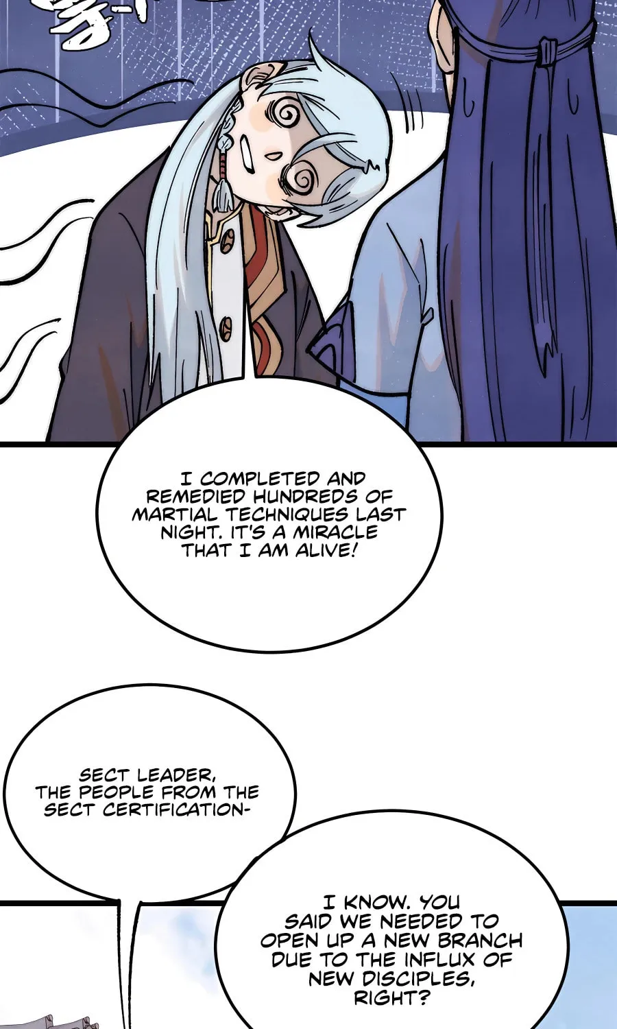Read All Hail the Sect Leader chapter 276 image 58 on Lezhin