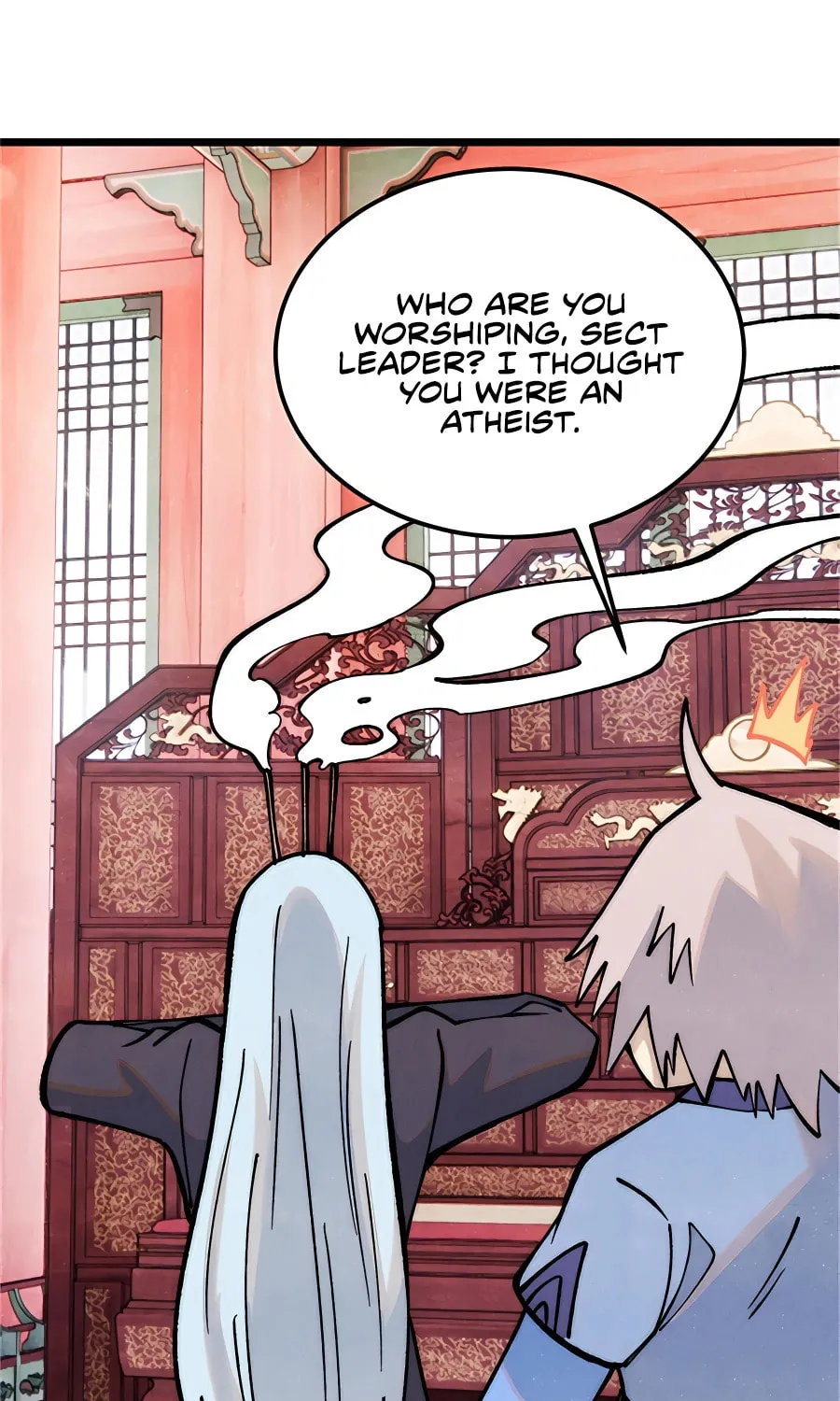 Read All Hail the Sect Leader chapter 284 image 4 on Lezhin