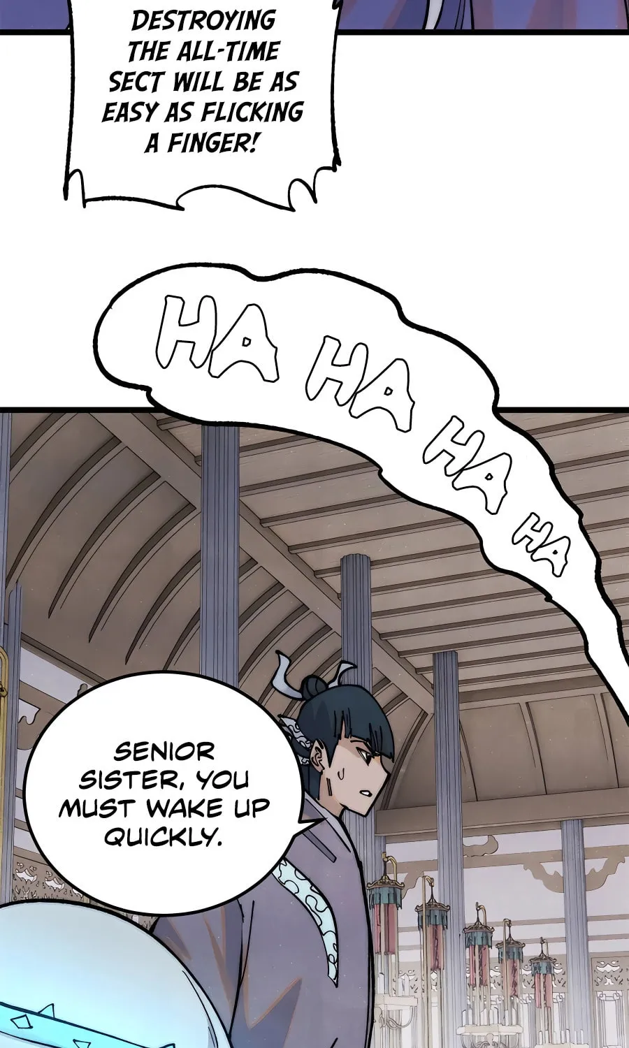 Read All Hail the Sect Leader chapter 304 image 21 on Lezhin