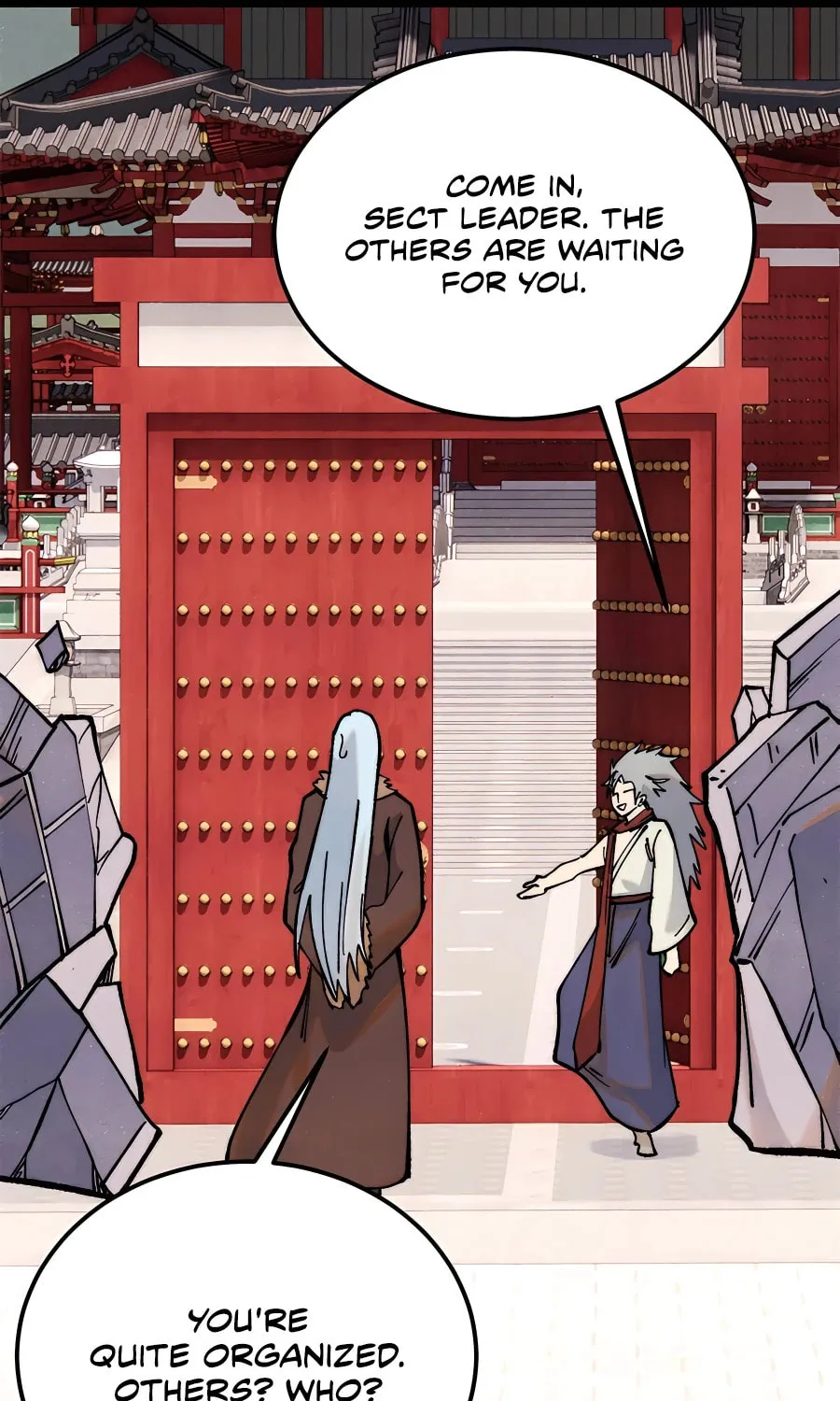 Read All Hail the Sect Leader chapter 314 image 48 on Lezhin