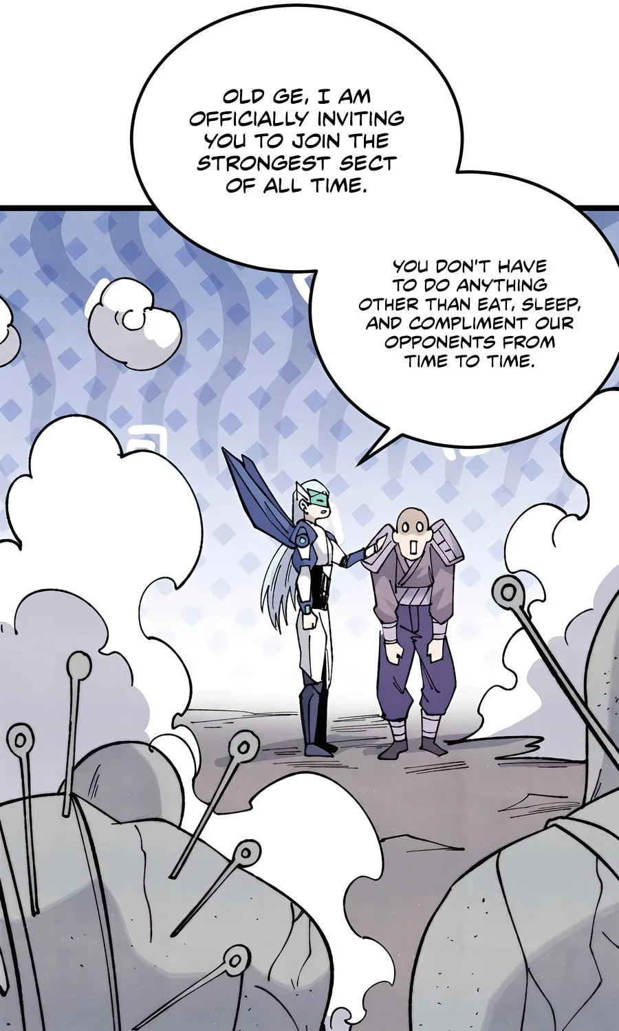 Read All Hail the Sect Leader chapter 322 image 31 on Lezhin