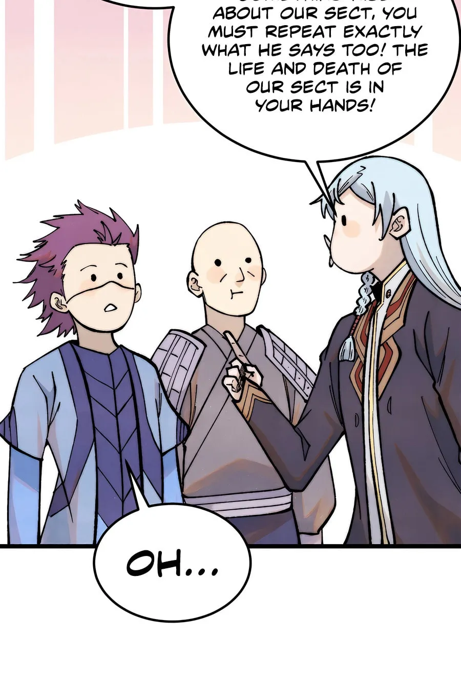 Read All Hail the Sect Leader chapter 327 image 55 on Lezhin