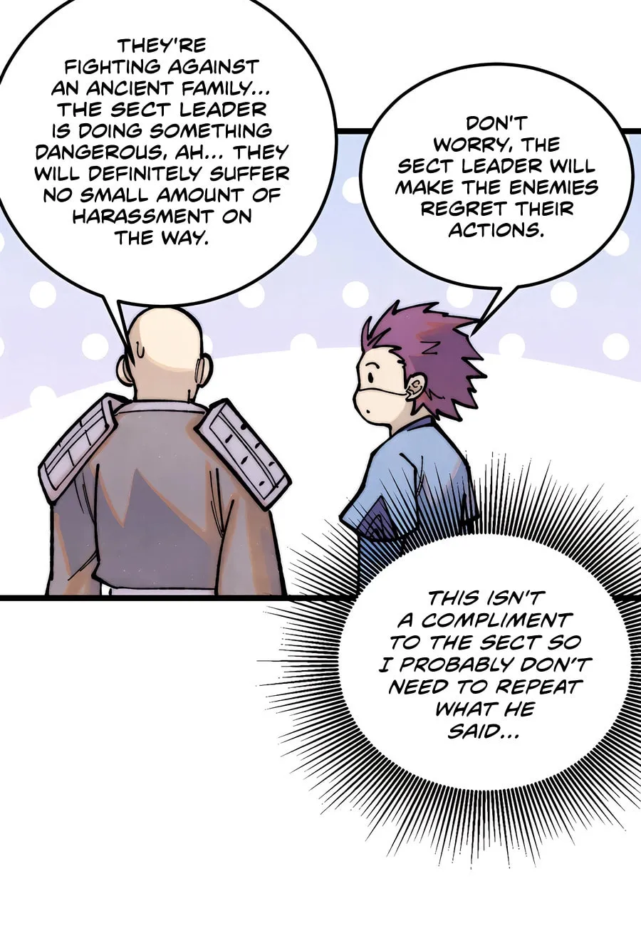 Read All Hail the Sect Leader chapter 327 image 61 on Lezhin