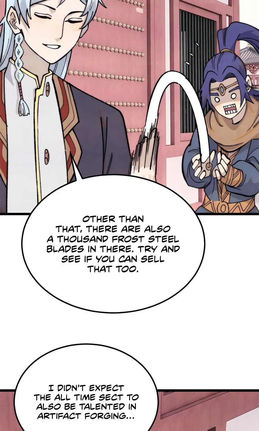 Read All Hail the Sect Leader chapter 361 image 28 on Lezhin