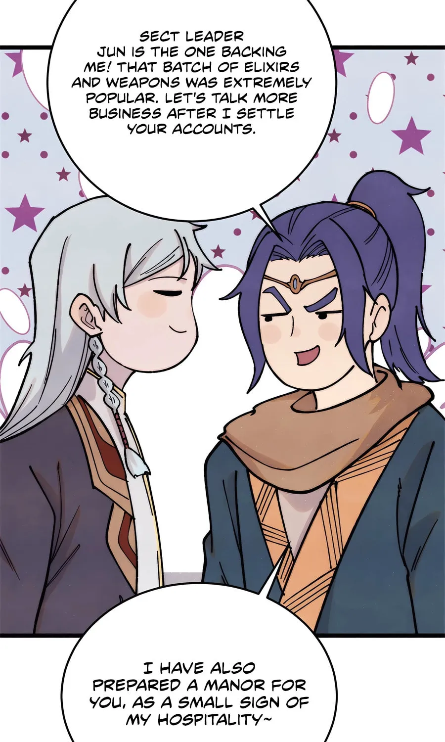Read All Hail the Sect Leader chapter 371 image 32 on Lezhin