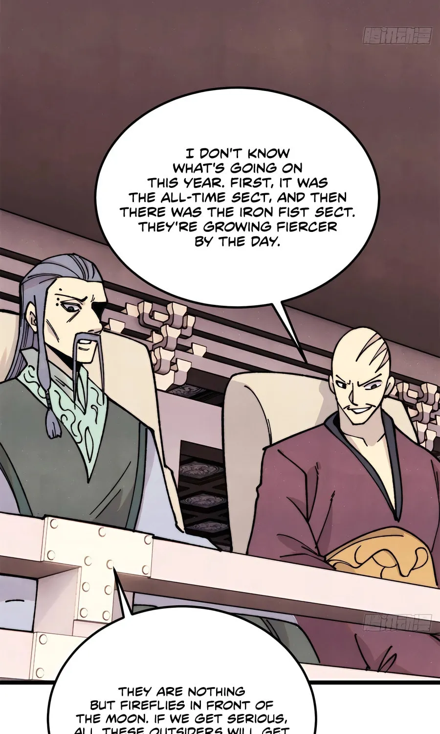 Read All Hail the Sect Leader chapter 376 image 13 on Lezhin
