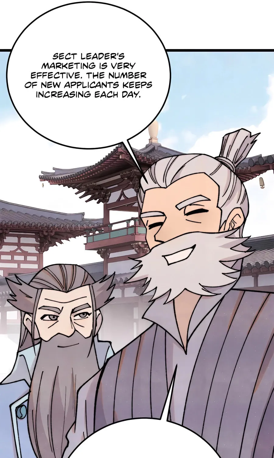 Read All Hail the Sect Leader chapter 379 image 44 on Lezhin