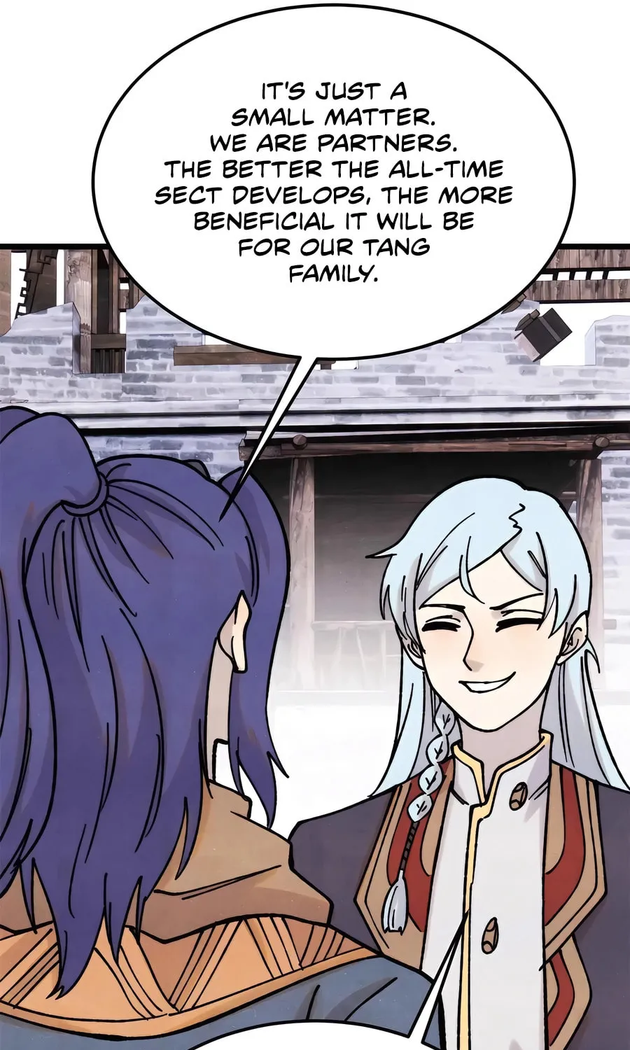 Read All Hail the Sect Leader chapter 387 image 41 on Lezhin