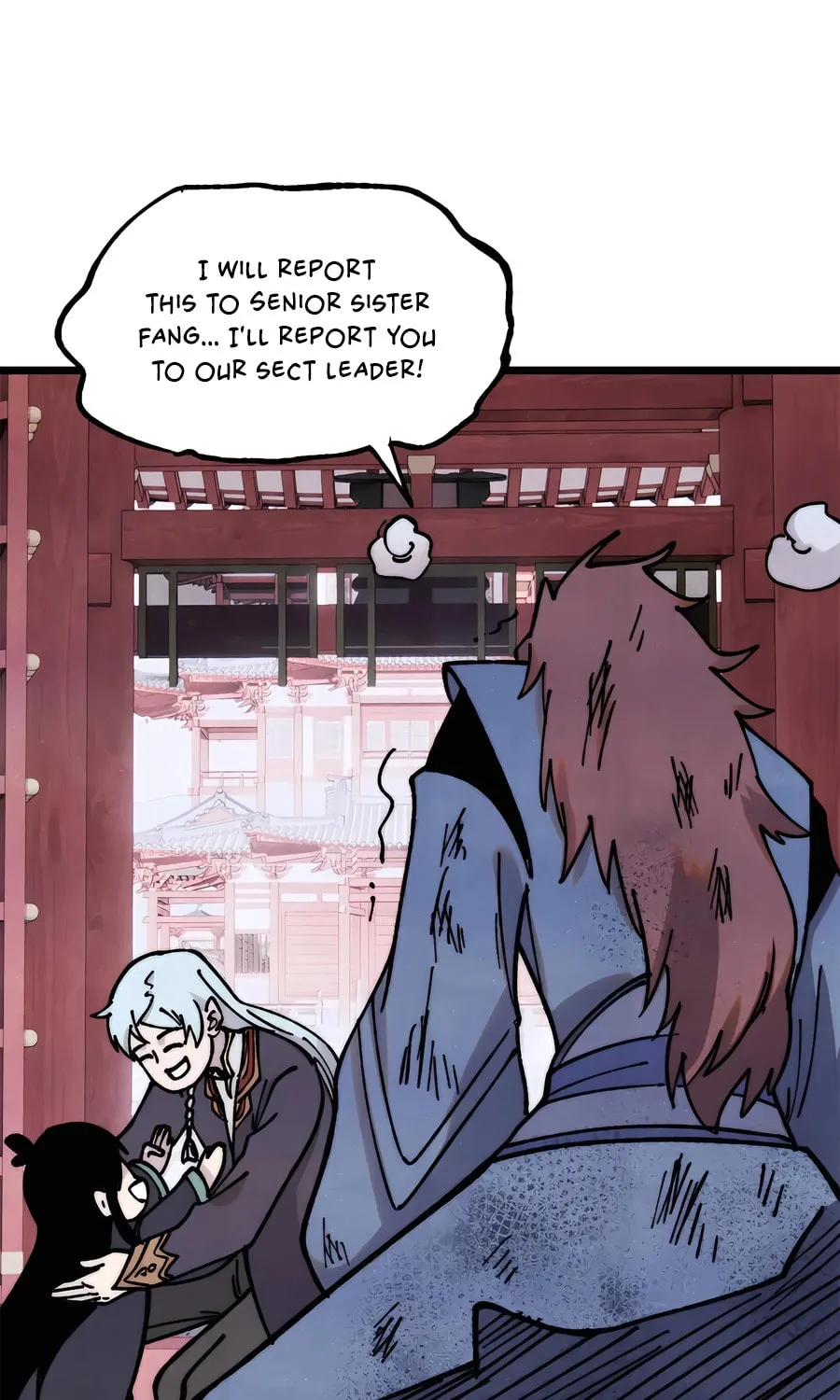 Read All Hail the Sect Leader chapter 391 image 45 on Lezhin